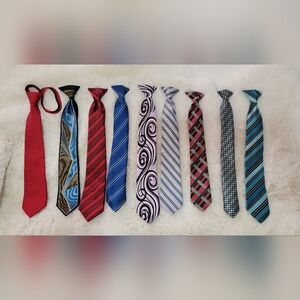 Stylish Tween Boy Tie Collection - Assorted Colors